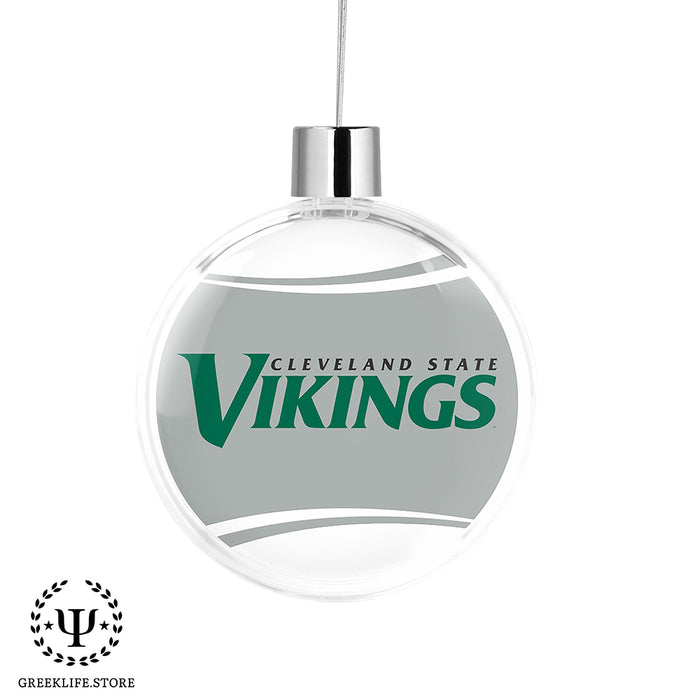 Cleveland State University Christmas Ornament Flat Round