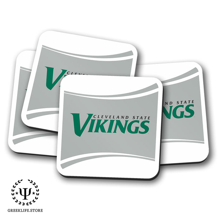 Cleveland State University Beverage Coasters Square (Set of 4)