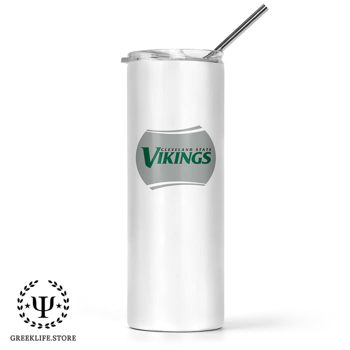 Cleveland State University Stainless Steel Skinny Tumbler 20 OZ