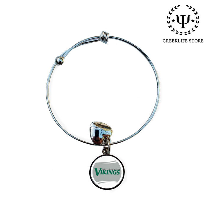 Cleveland State University Round Adjustable Bracelet