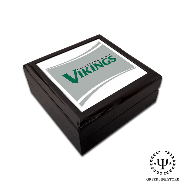 Cleveland State University Keepsake Box Wooden