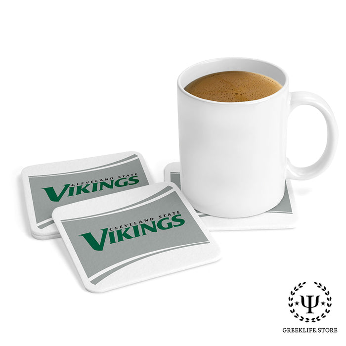 Cleveland State University Beverage Coasters Square (Set of 4)