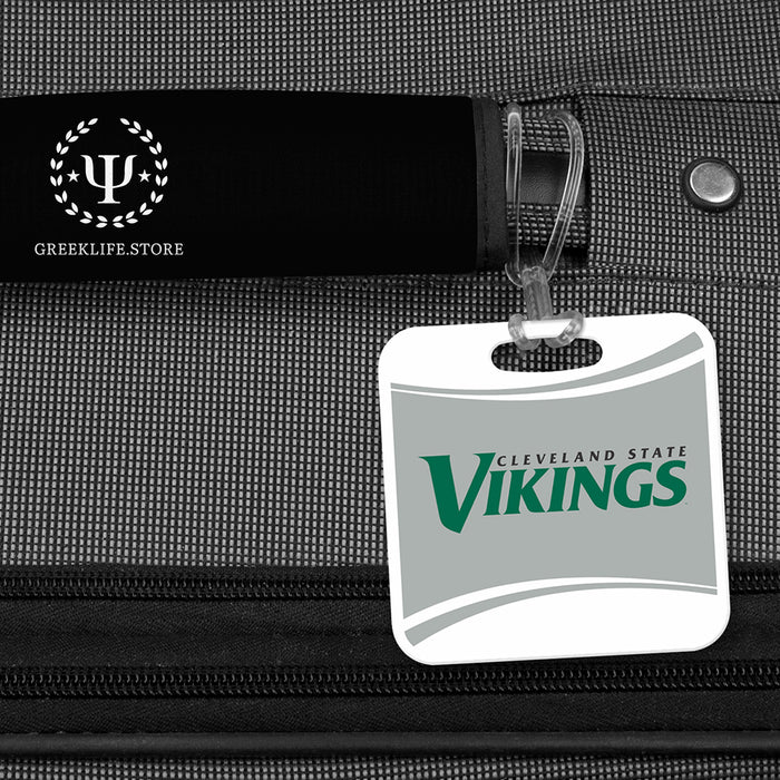 Cleveland State University Luggage Bag Tag (square)