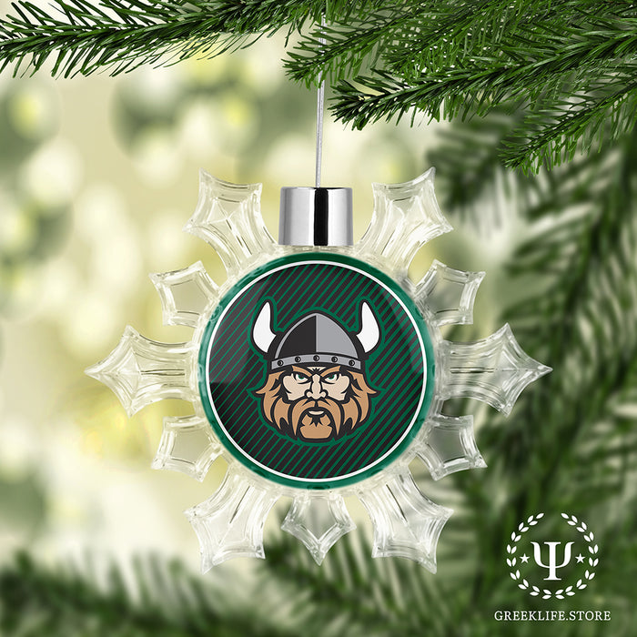 Cleveland State University Christmas Ornament - Snowflake