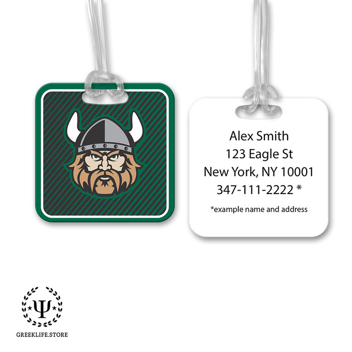 Cleveland State University Luggage Bag Tag (square)