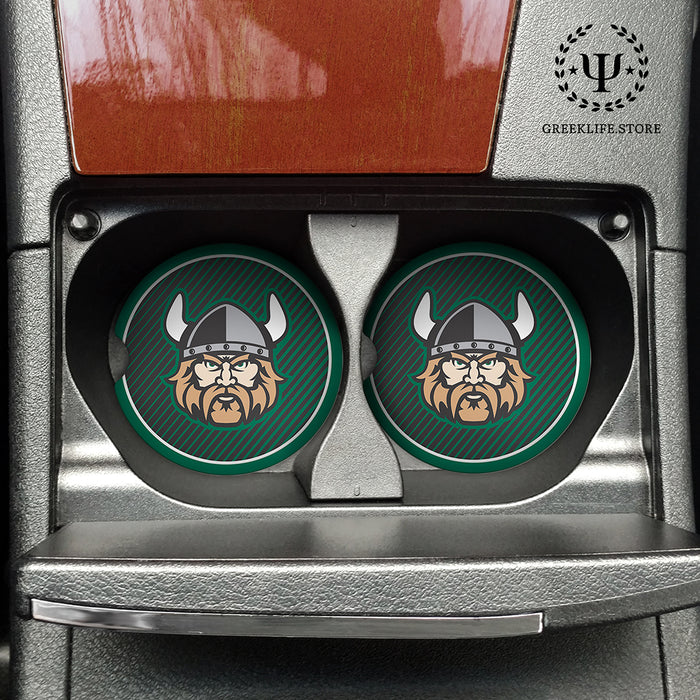 Cleveland State University Car Cup Holder Coaster (Set of 2)