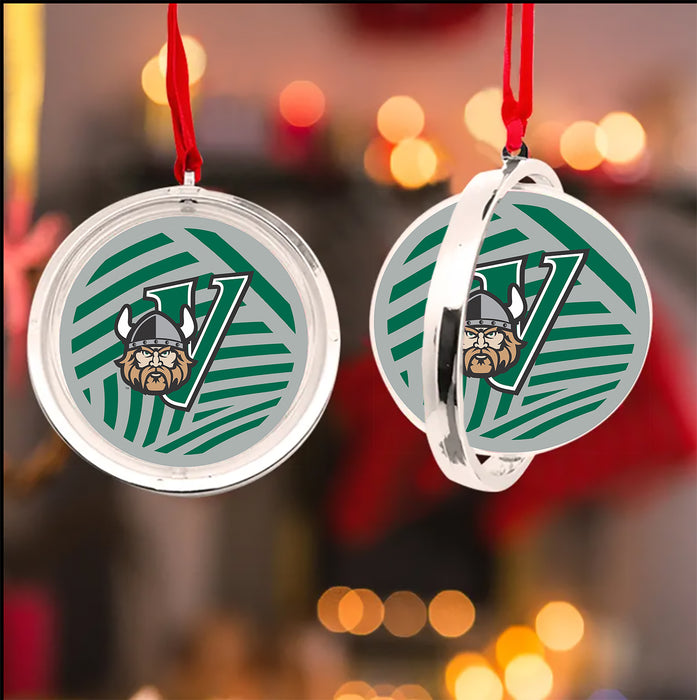 Cleveland State University Christmas Reversible Flat Round Ornament