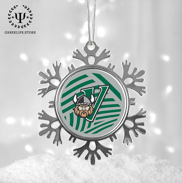 Cleveland State University Christmas Ornament - Snowflake Metal