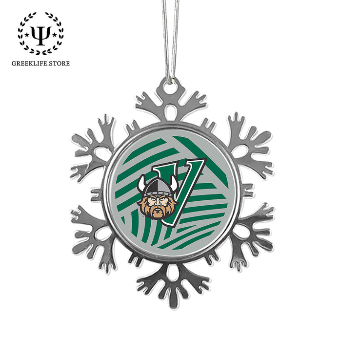 Cleveland State University Christmas Ornament - Snowflake Metal