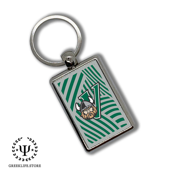 Cleveland State University Keychain Rectangular