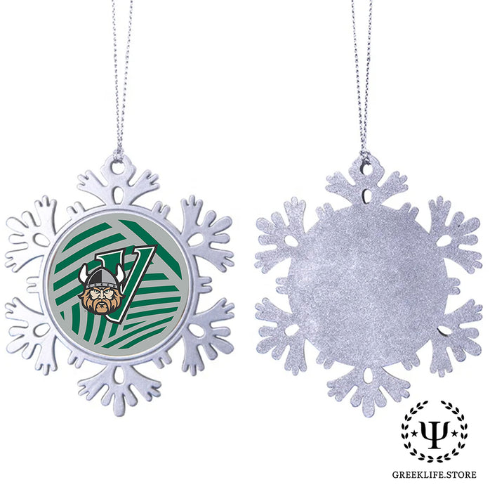 Cleveland State University Christmas Ornament - Snowflake Metal