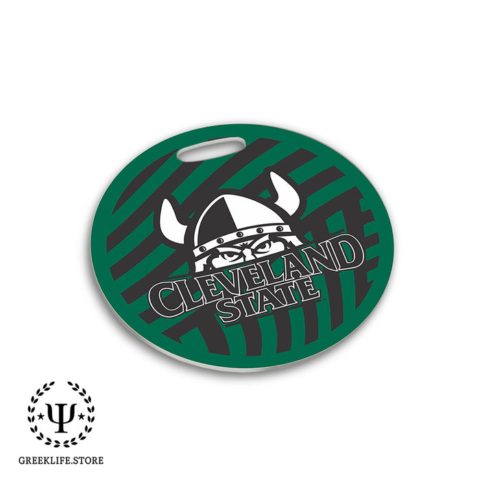 Cleveland State University Luggage Bag Tag (round)