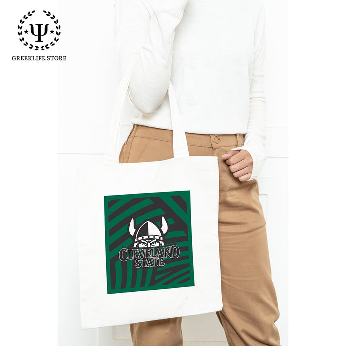 Cleveland State University Canvas Tote Bag