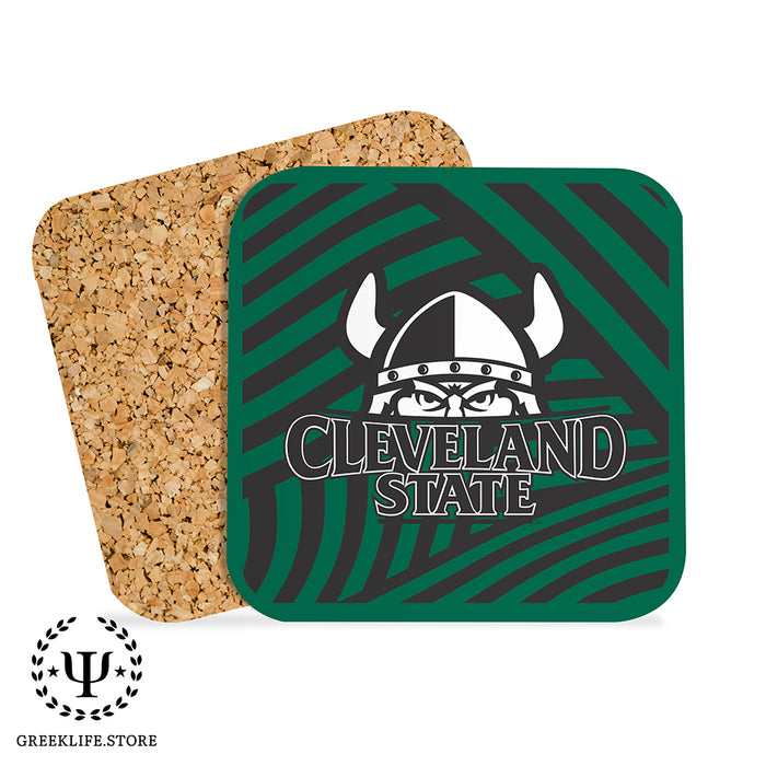 Cleveland State University Beverage Coasters Square (Set of 4)