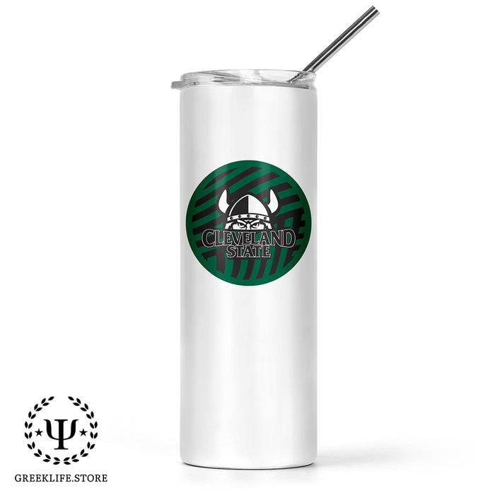 Cleveland State University Stainless Steel Skinny Tumbler 20 OZ