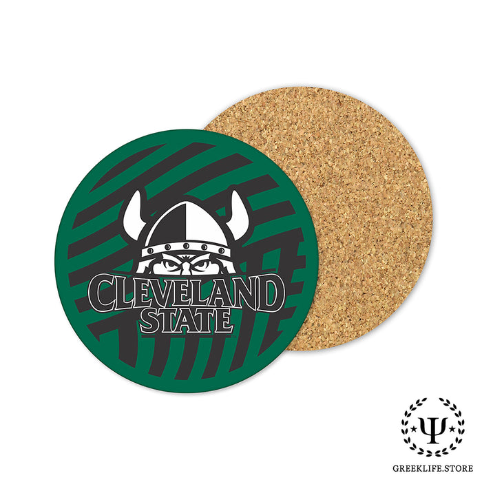 Cleveland State University Beverage coaster round (Set of 4)