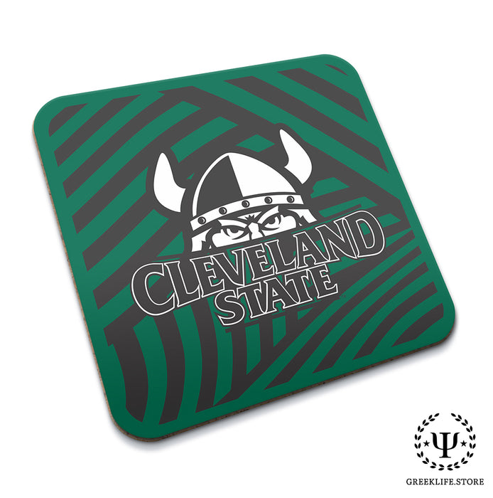 Cleveland State University Beverage Coasters Square (Set of 4)