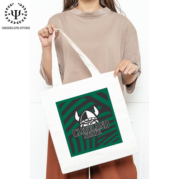 Cleveland State University Canvas Tote Bag