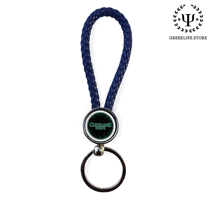 Cleveland State University Key chain round