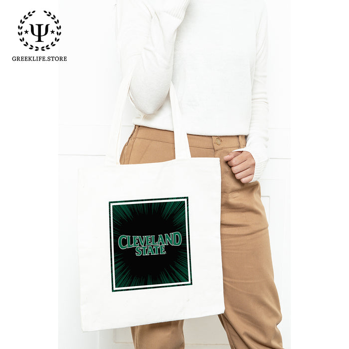 Cleveland State University Canvas Tote Bag