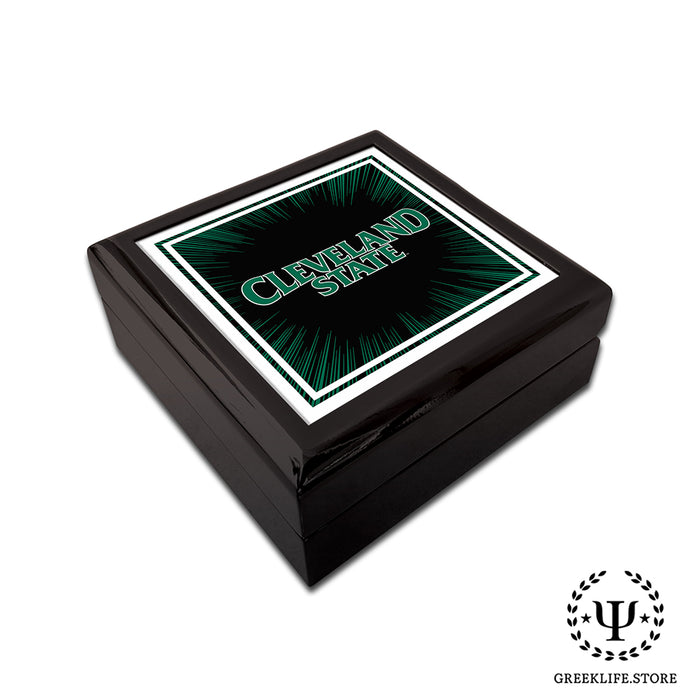 Cleveland State University Keepsake Box Wooden