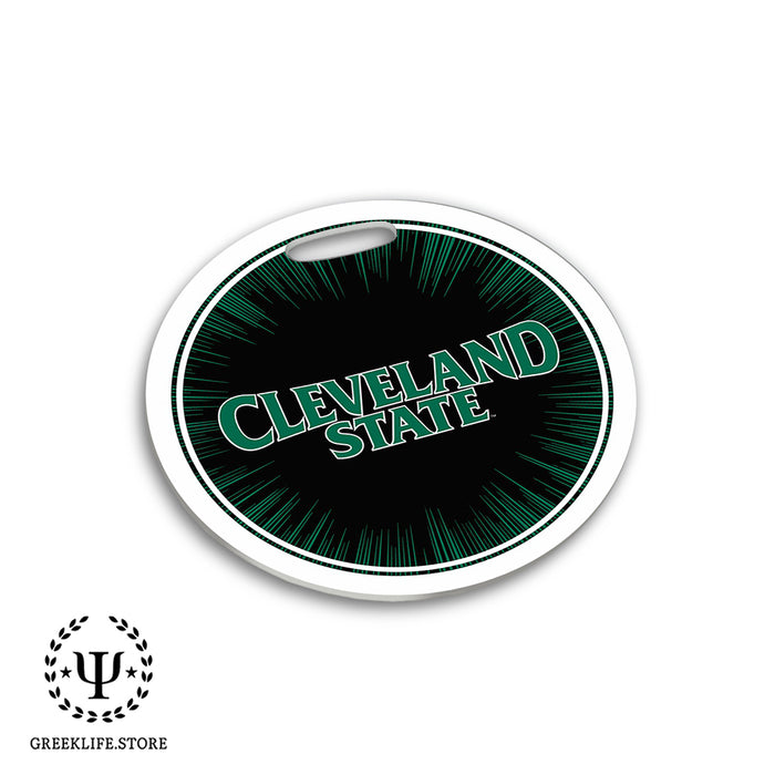 Cleveland State University Luggage Bag Tag (round)