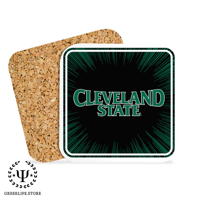 Cleveland State University Beverage Coasters Square (Set of 4)