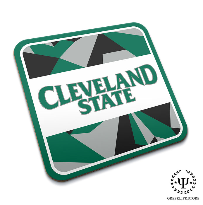 Cleveland State University Beverage Coasters Square (Set of 4)