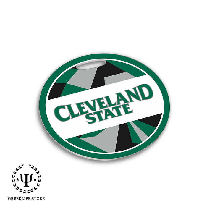 Cleveland State University Luggage Bag Tag (round)