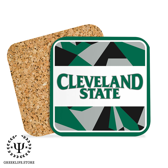 Cleveland State University Beverage Coasters Square (Set of 4)