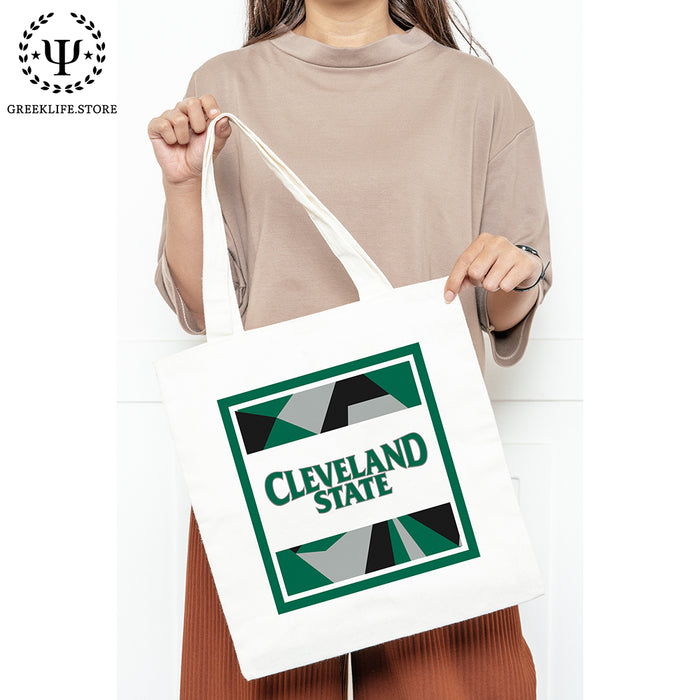 Cleveland State University Canvas Tote Bag