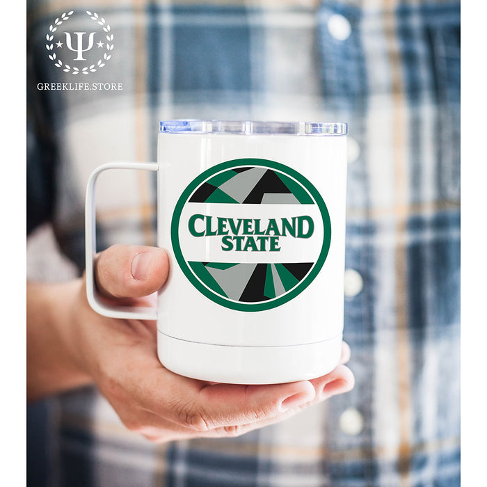 Cleveland State University Stainless Steel Travel Mug 13 OZ