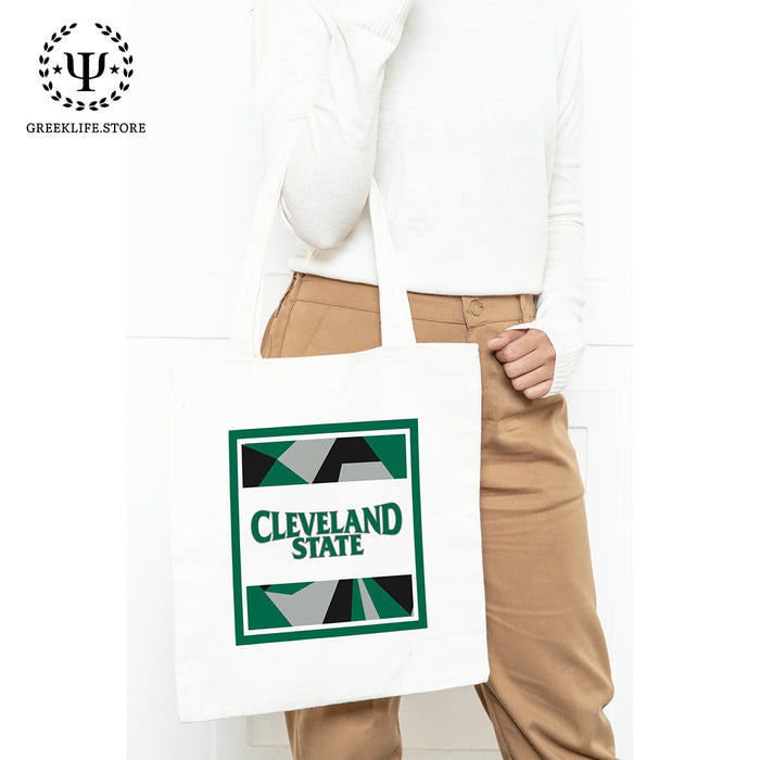 Cleveland State University Canvas Tote Bag