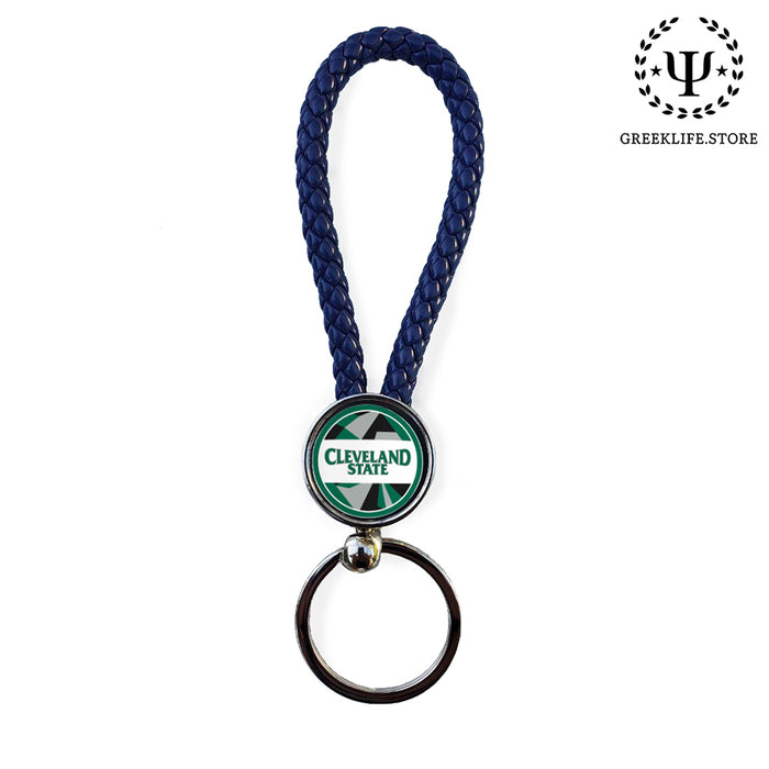 Cleveland State University Key chain round