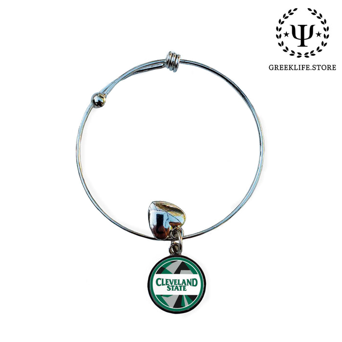 Cleveland State University Round Adjustable Bracelet