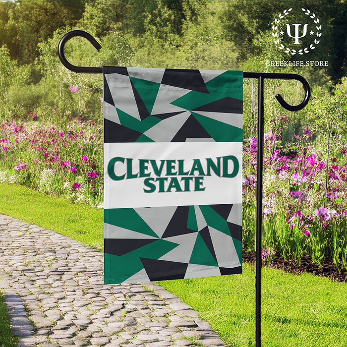 Cleveland State University Garden Flags