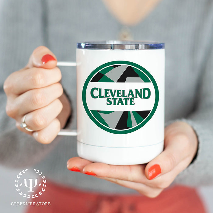 Cleveland State University Stainless Steel Travel Mug 13 OZ