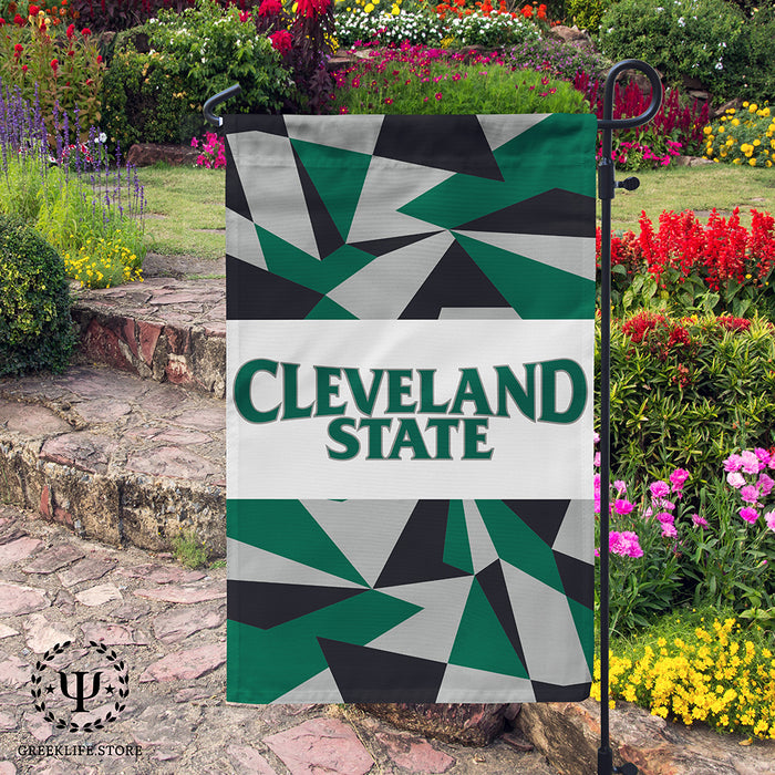 Cleveland State University Garden Flags