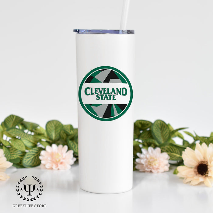 Cleveland State University Stainless Steel Skinny Tumbler 20 OZ