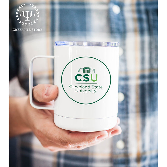 Cleveland State University Stainless Steel Travel Mug 13 OZ