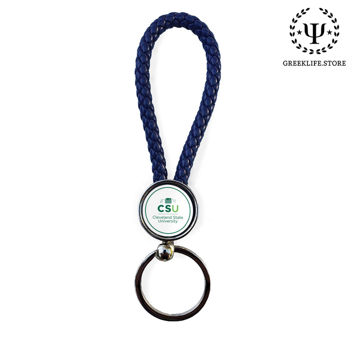 Cleveland State University Key chain round