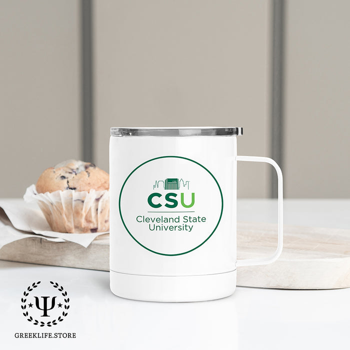 Cleveland State University Stainless Steel Travel Mug 13 OZ