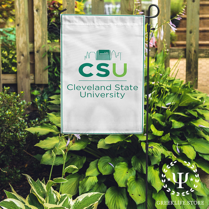 Cleveland State University Garden Flags