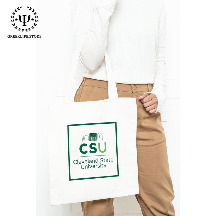 Cleveland State University Canvas Tote Bag