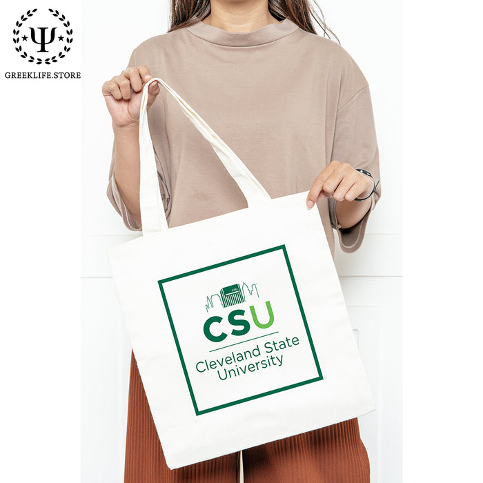 Cleveland State University Canvas Tote Bag