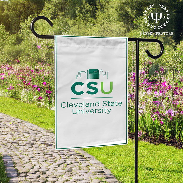 Cleveland State University Garden Flags