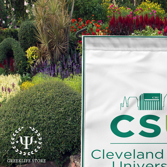 Cleveland State University Garden Flags