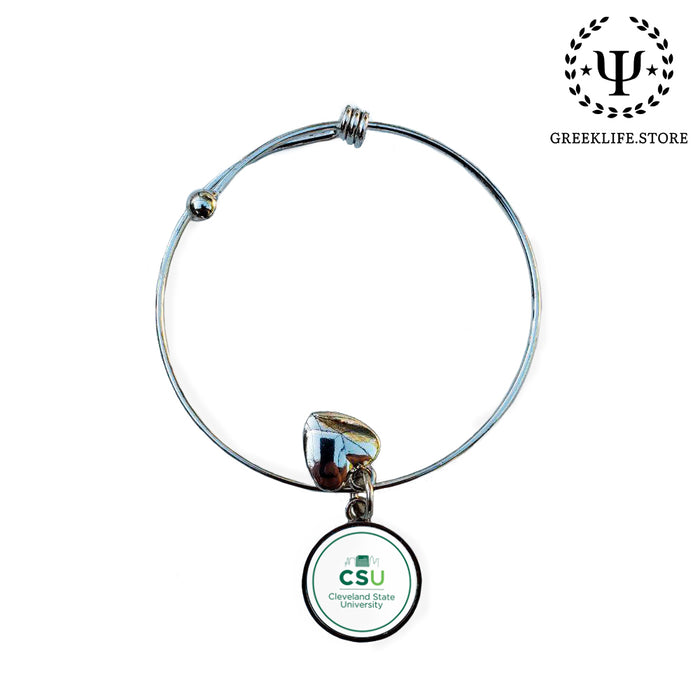 Cleveland State University Round Adjustable Bracelet