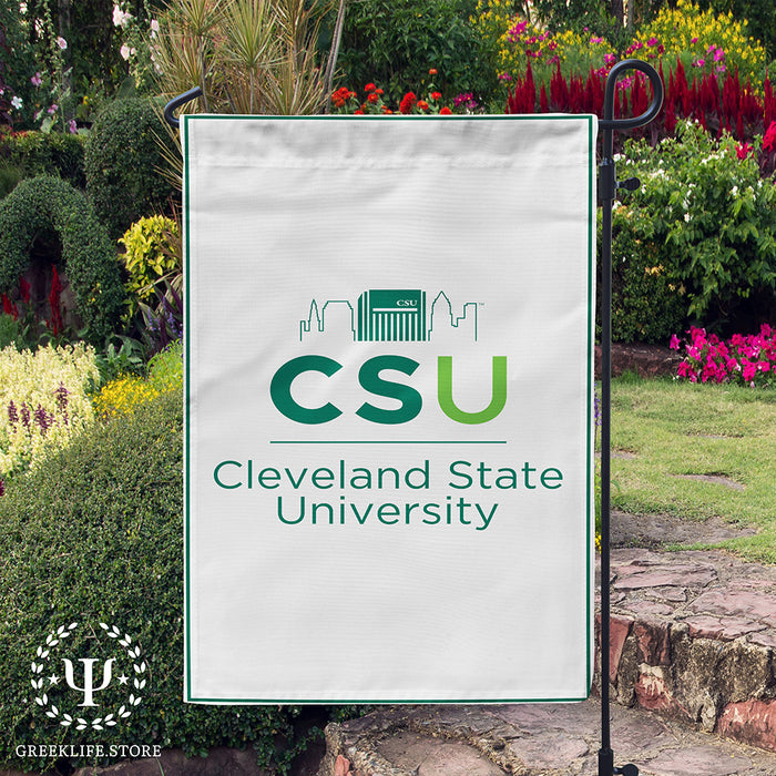 Cleveland State University Garden Flags