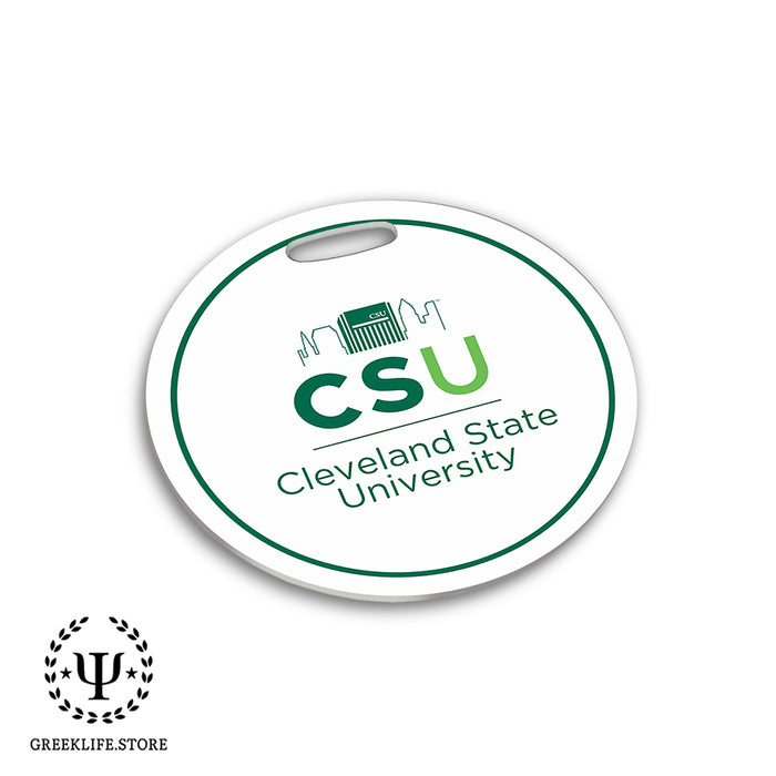 Cleveland State University Luggage Bag Tag (round)